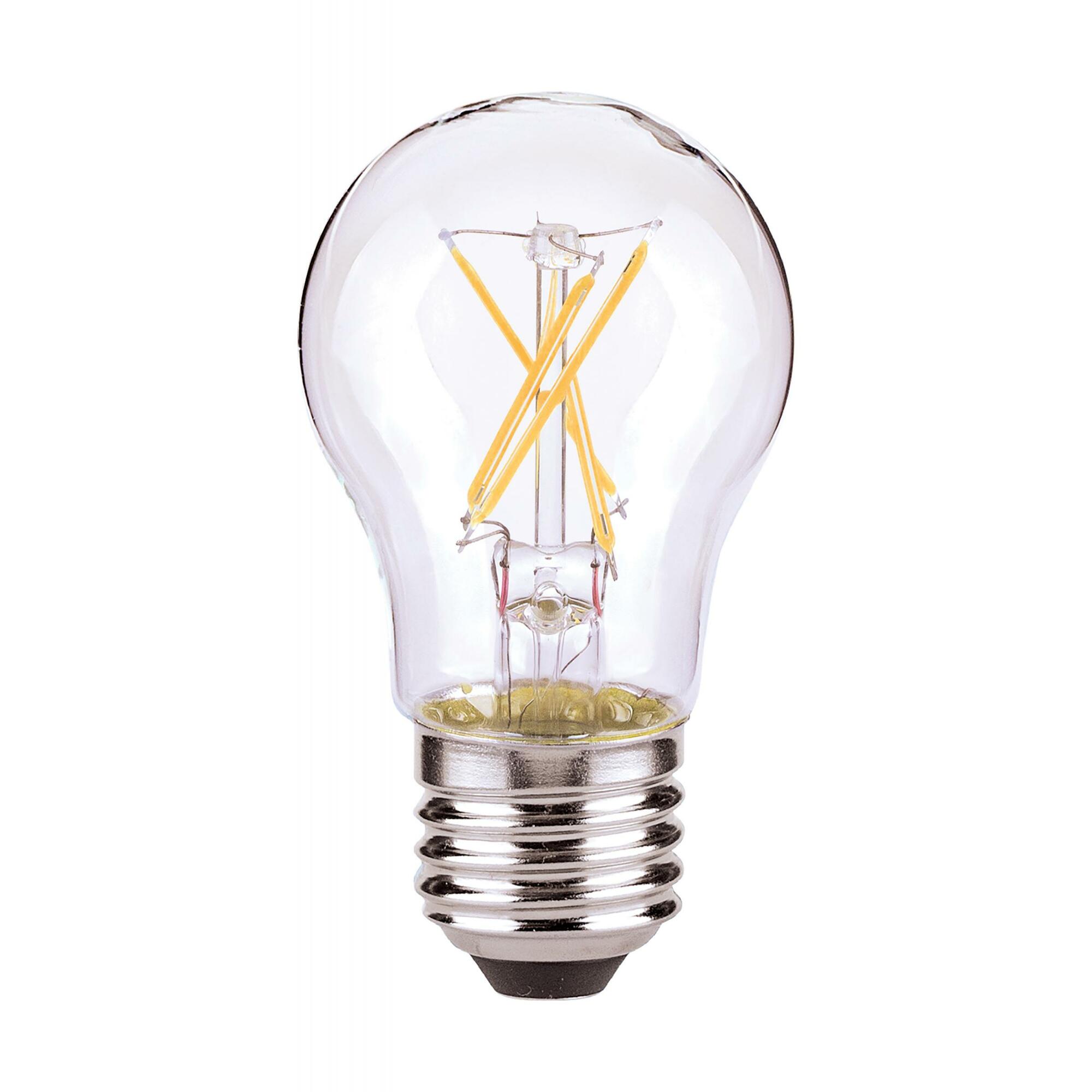 5 Watt LED A15 Lamp - Clear Medium Base 2700K 120 Volts Carded