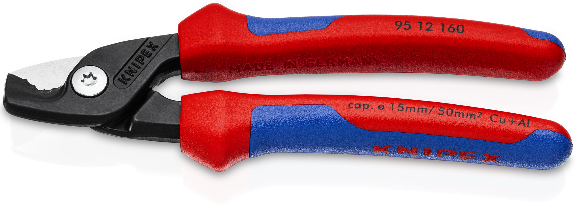 StepCut Cable Shears, 6 1/4 in., Multi-Component, Bulk