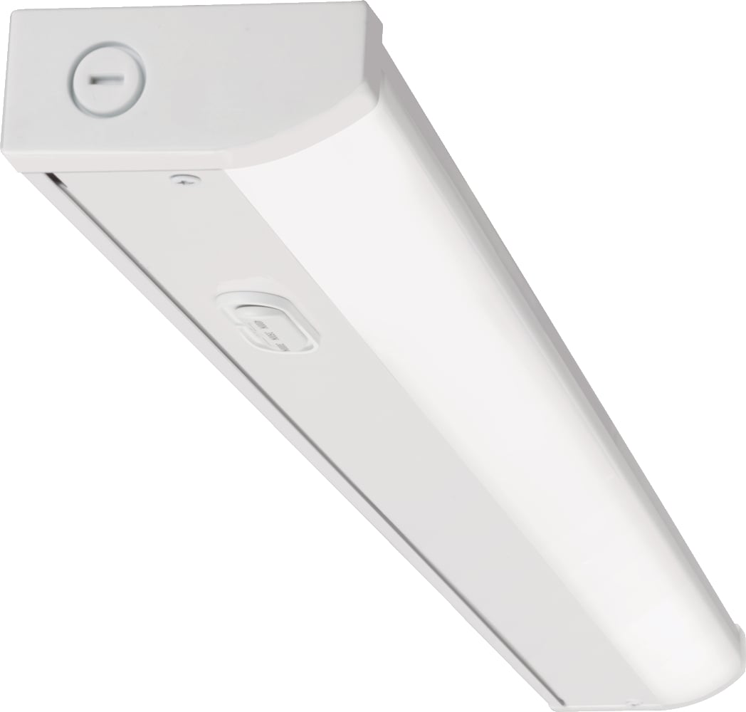 UCES LED Undercabinet includes an easily accessible switch to select a 2700K, 3000K or 3500K color temperature and provides accent or task lighting in residential, hospitality, retail and light commercial applications. Ideal for use under or over cabinets, work areas, office lighting, coves, display cases, and task lighting.