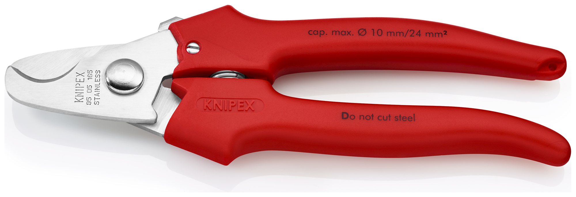 Combination Shears, 6 1/2 in., Plastic Coating
