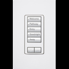 RadioRA 2 Wall-mounted Keypad, 5-button with raise/lower in sienna