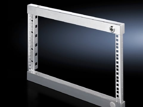 2377120 SR Series 12U Small Swing Frame, 800 mm W, For Use With TS, SE Series Enclosure, Sheet Steel