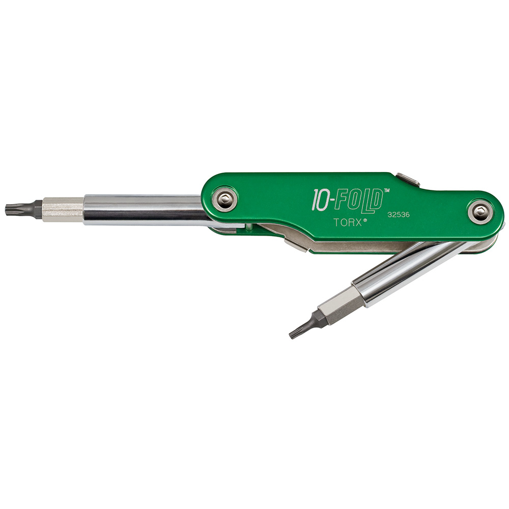 10-Fold Screwdriver / Nut Driver, TORX