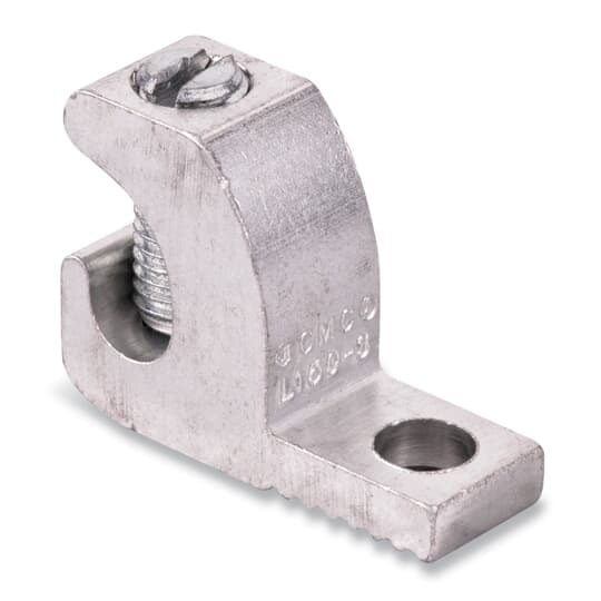 Aluminum Lay-in-Lug Connector, Conductor Range 6-3/0 AWG, Stud Size 0.33 Inches