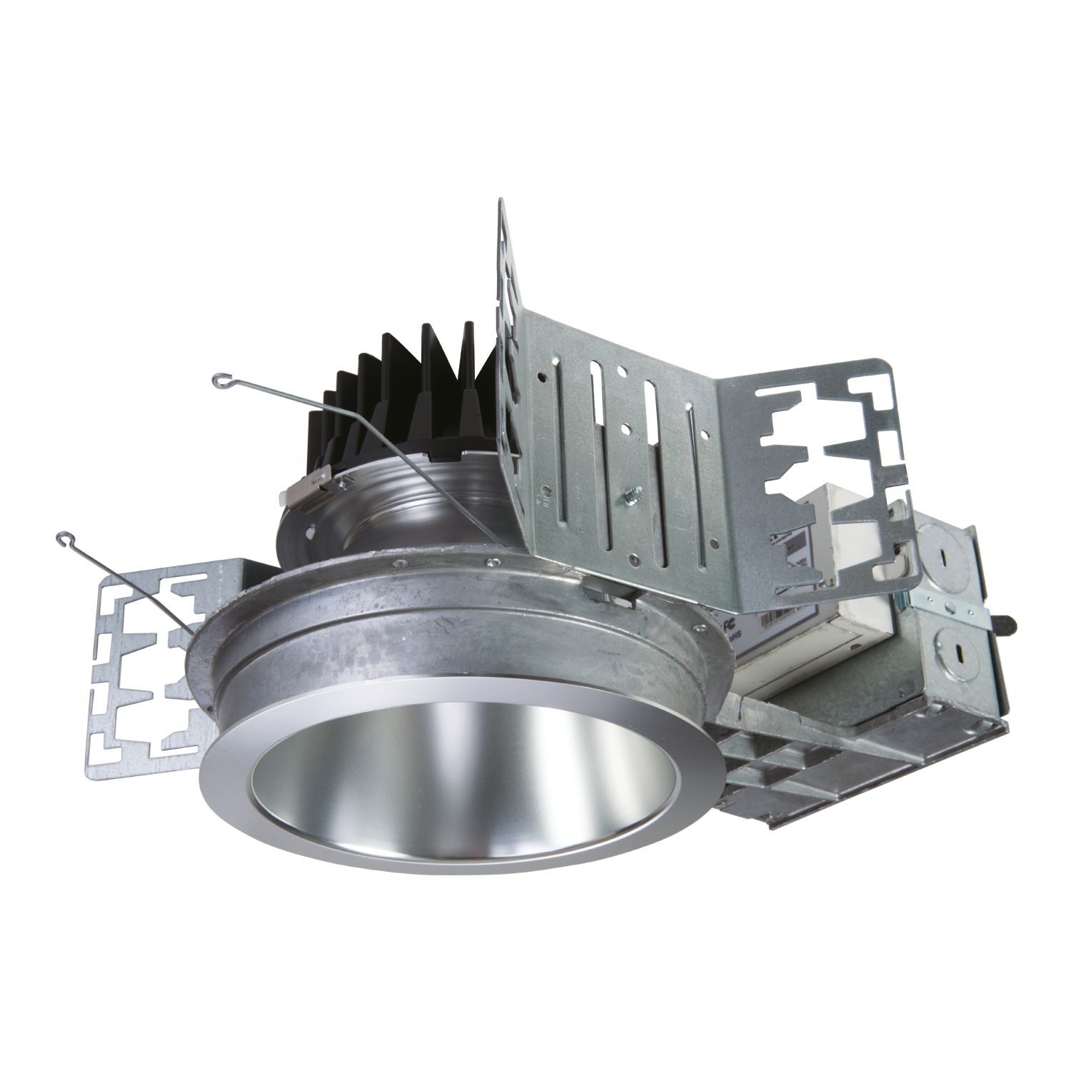 LED Downlight 6" Nominal Aperture, 1500 Lumens, 0-10V Dimming, 1% to 100%, 120V-277V, up to 7000 lumens driver