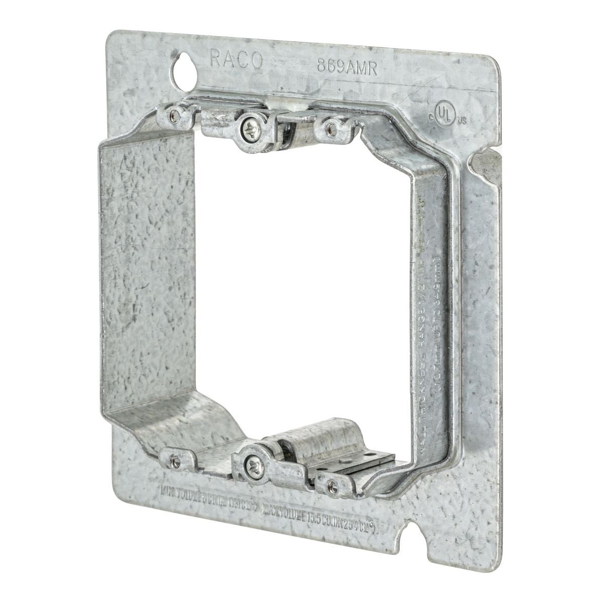 Wall Boxes, 4-11/16 in. Adjustable Mud Ring, Two Device