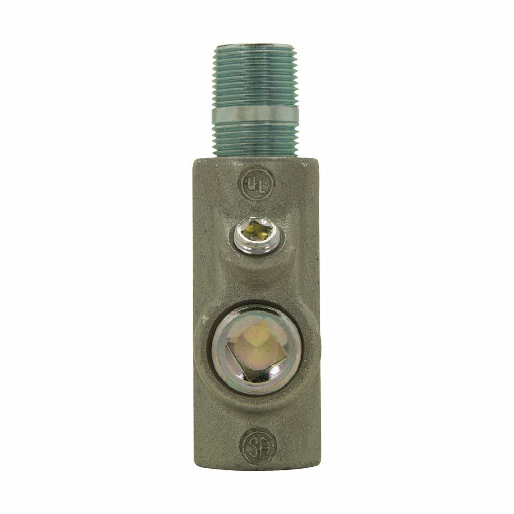 Eaton Crouse-Hinds series EYS conduit sealing fitting, Male and female, Feraloy iron alloy and/or ductile iron, Vertical or horizontal, Group B rated, 1"