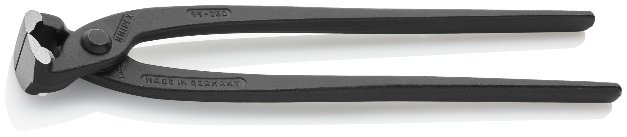 Concreters' Nippers, 11 in., Bare Handles, Polished
