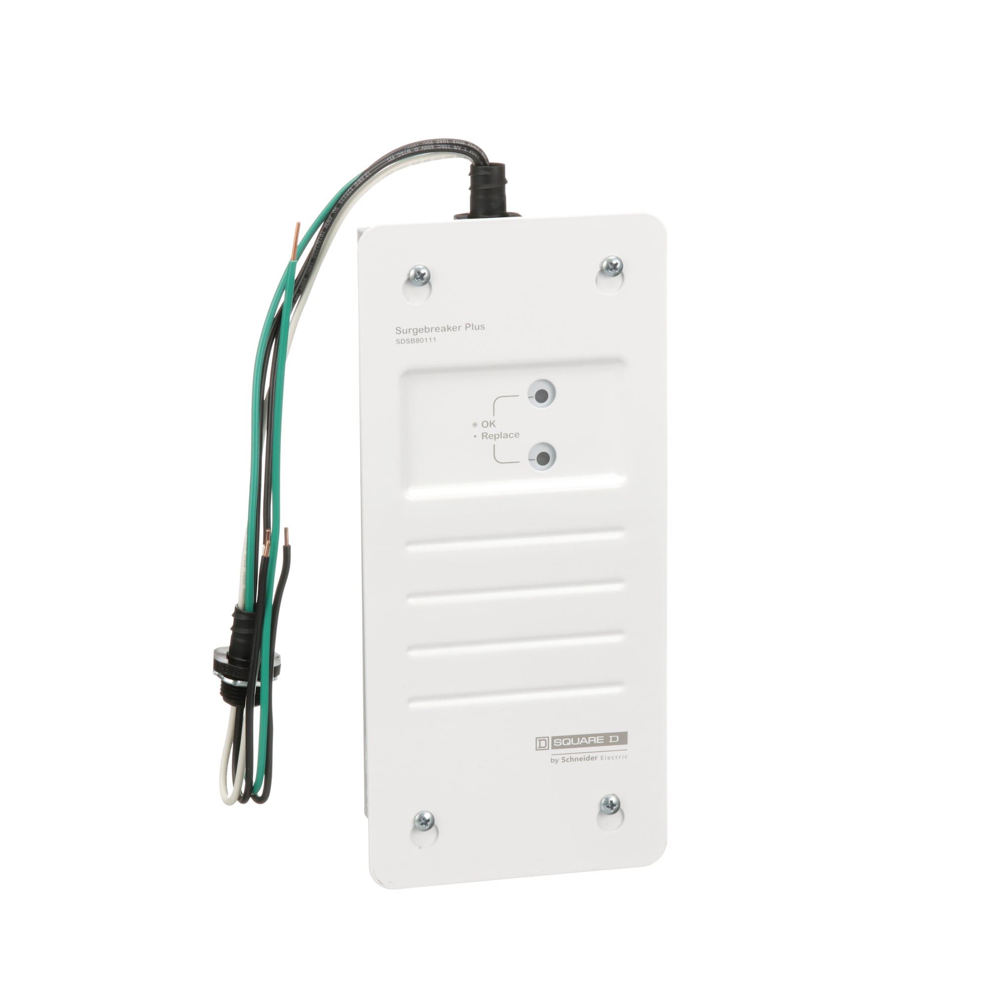 Surge protection device, Surgebreaker Plus, 80kA, 120/240VAC, 1 phase, 3 wire, whole house