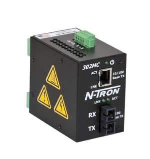 302MC Industrial Media Converter, SC 2km