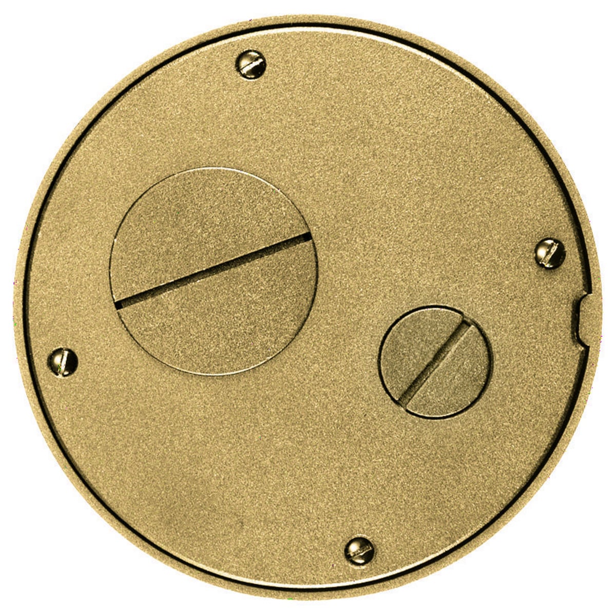SystemOne Tile Furniture Feed Cover/Flange Powder Paint Finish