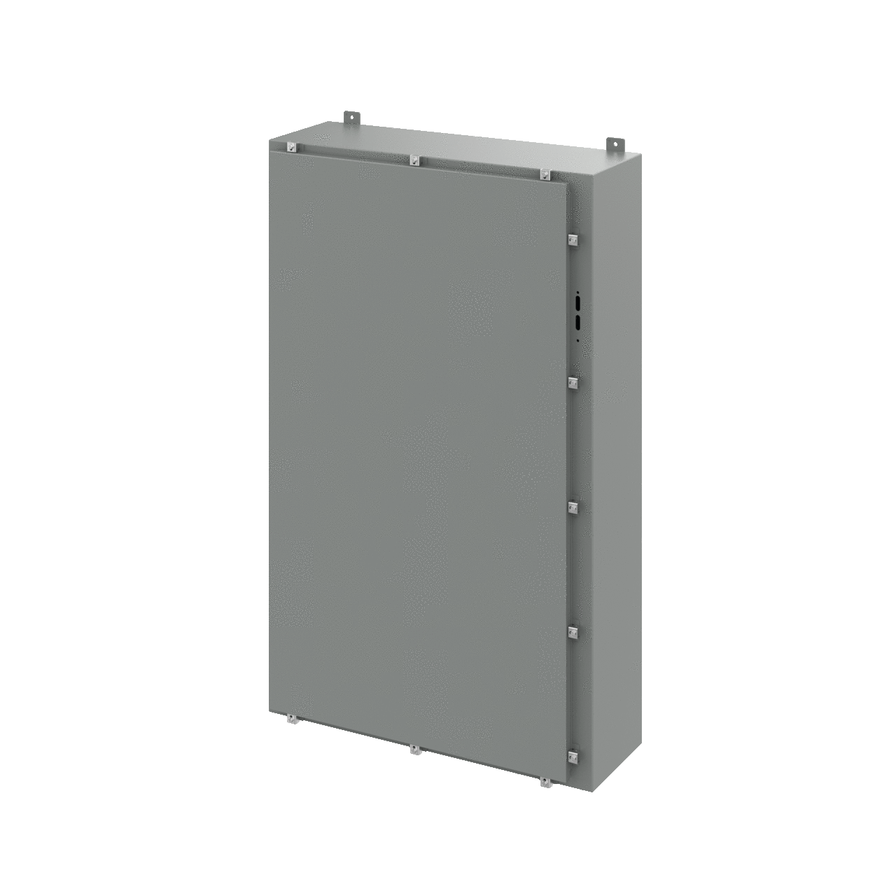 Disconnect Enclosure with Clamps Type 4, 60.00x37x12.00, Gray, Steel