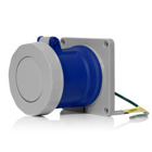 100 Amp Pin & Sleeve Receptacle-BLUE