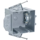 Range and Dryer Box with Captive Mounting Nails on Each End. 1/2 offset for wood or steel stud mounting with metal cable clamp. 12 pack.