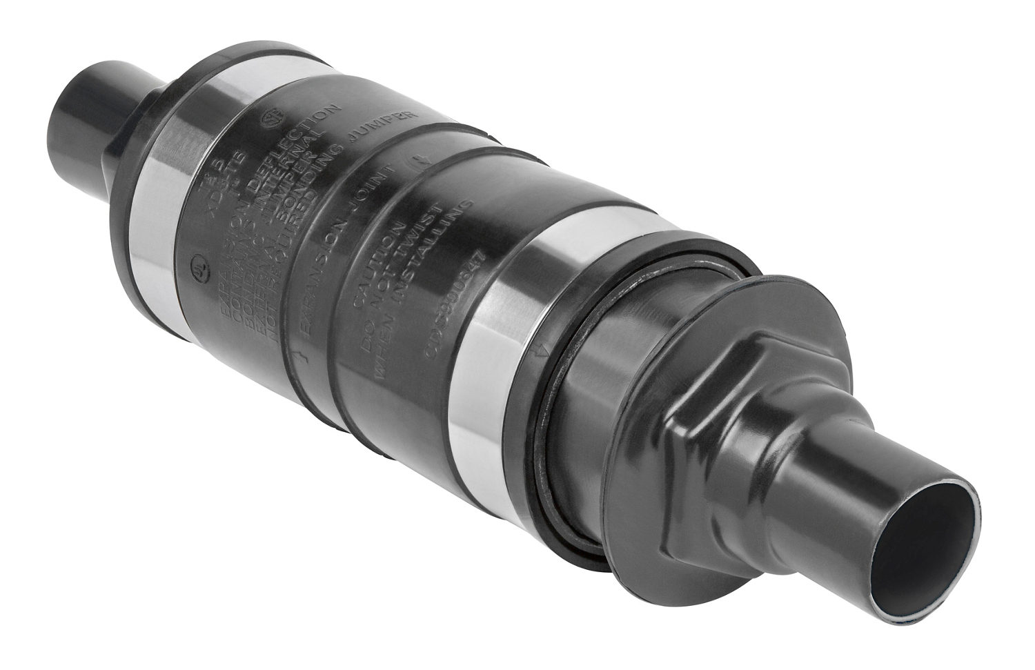 PVC Coated Expansion/Deflection Coupling, Hub Size 4 Inch/103 Met