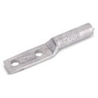 Aluminum Two-Hole Lug - Straight Long Barrel, Wire Range 900 54/7, 954 45/7 ASCR, 1000-1033 Stranded, 1/2 Inch Bolt Size, Blind-End, Hydraulic Dies: 1 1/2, 6024AH, 125H, 301, CSA 30.  For Aluminum Conductor only.