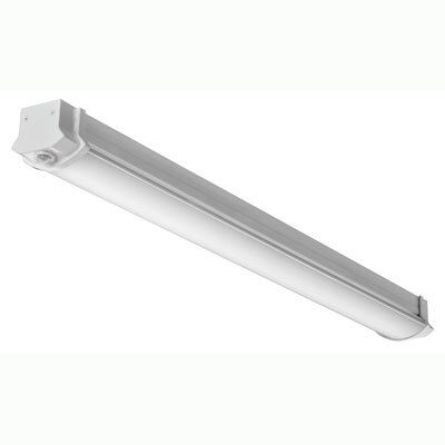 WL4 40L EZ1 LP840 4ft LED Wall Bracket, Surface Mount, 4000 LM, 4000K, 39W, 1pct Dim
