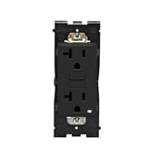  Renu Tamper-Resistant Self-Test SmartlockPro GFCI Outlet RGF20-0OB, 20A-125V, in Onyx Black