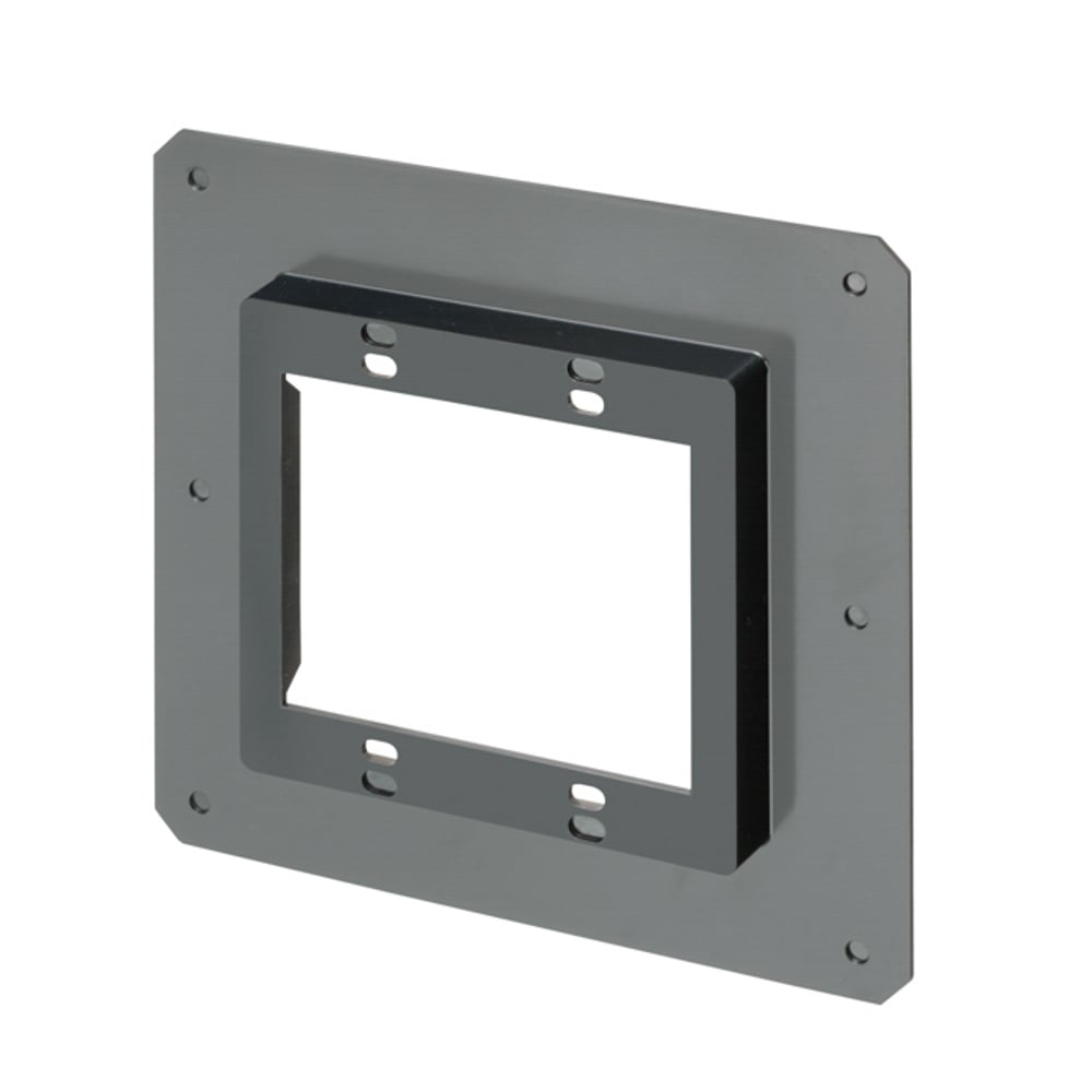 Non-metallic vapor barrier cover for two gang plastic or steel box. Designed for new work.