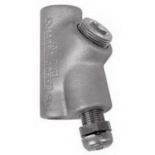 Sealing Fitting, Vertical, 3/4 Inch, For Close Turing Radius, Female, 40% Fill, Threaded, Malleable Iron, For Rigid/IMC Conduit.