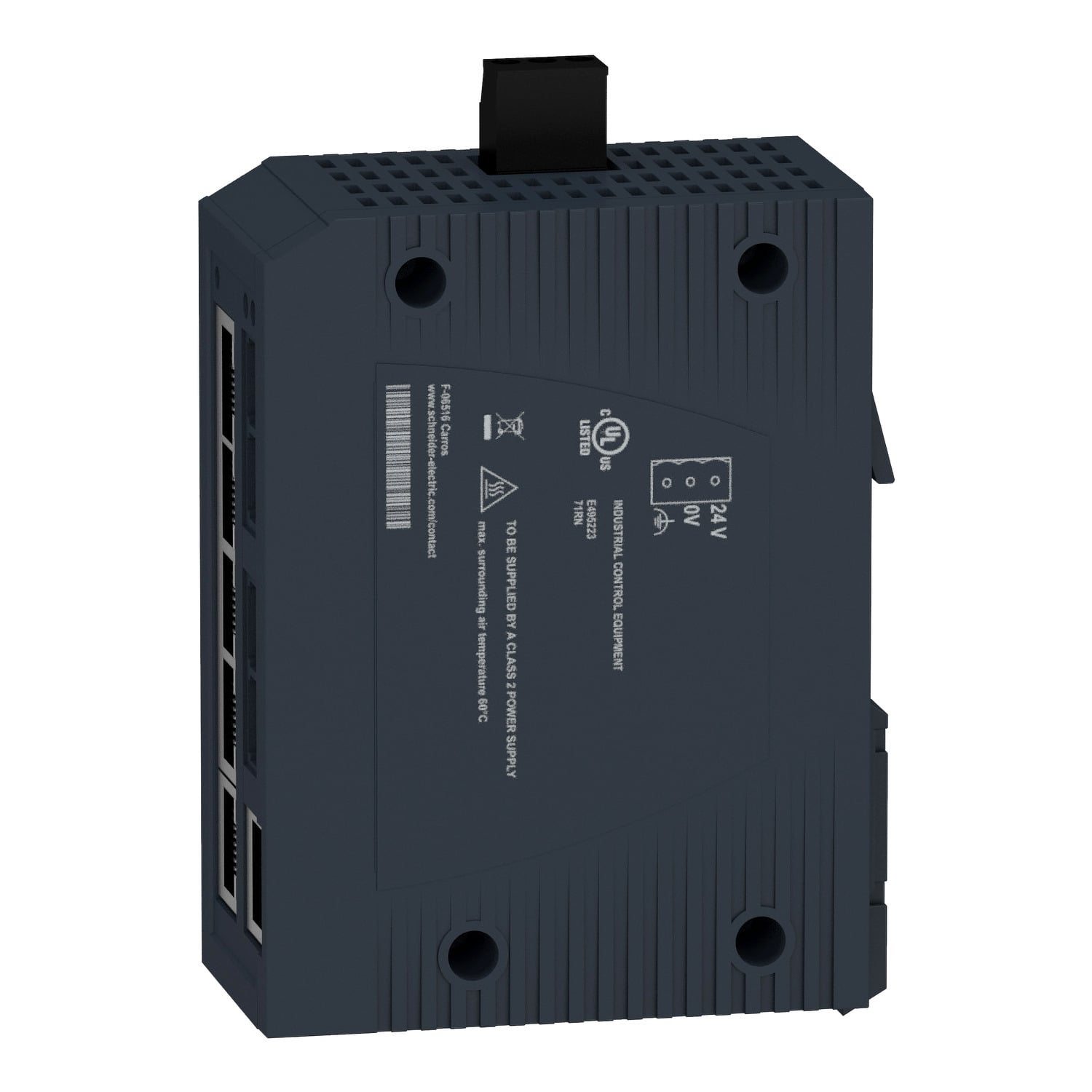 network switch, Modicon Networking, standard unmanaged, 6 ports f