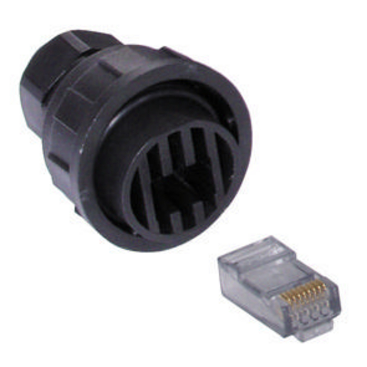 Plug, Hi-Impact System, Field Wired Termination Kit, Cat6