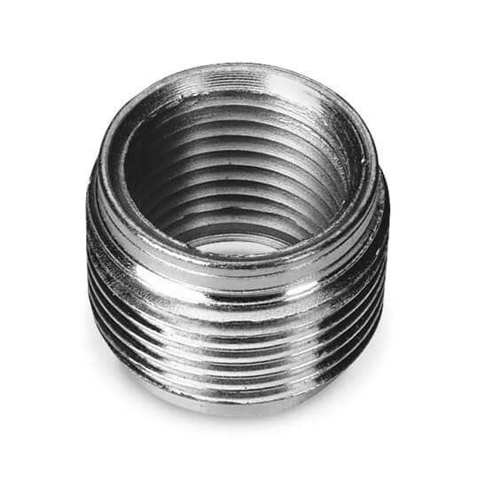 1-1/4 Inch to 1 Inch Reducing Bushing, Steel Zinc Plated