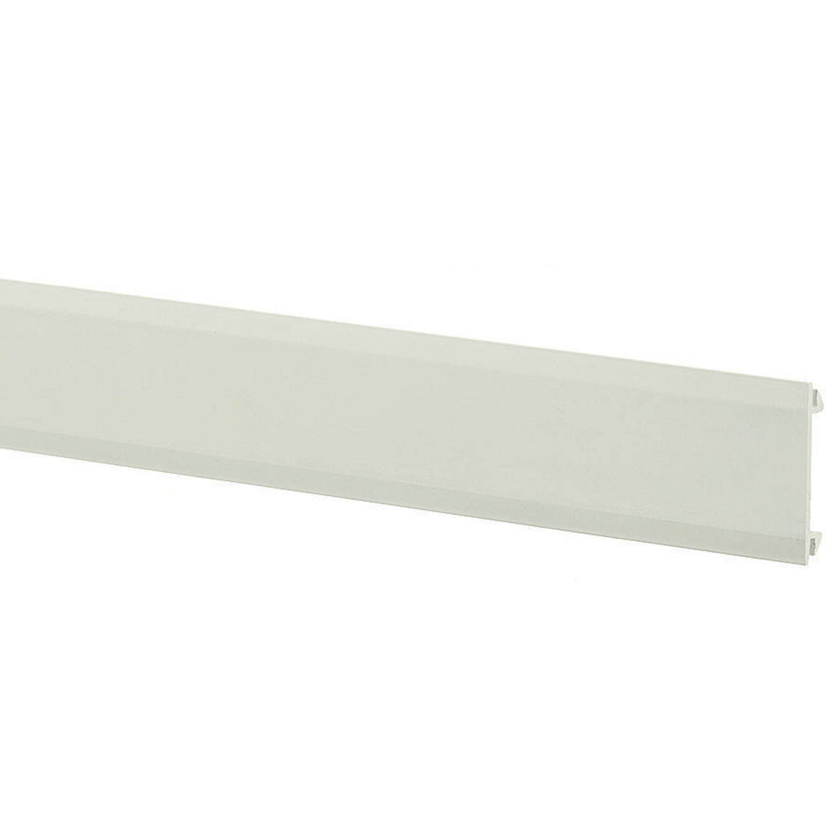 Non-Metallic Raceway, BaseTrak Series, 2 Channel Cover, 10'