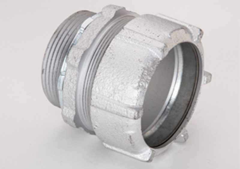 2-1/2" Malleable Iron Rigid Compression Connectors