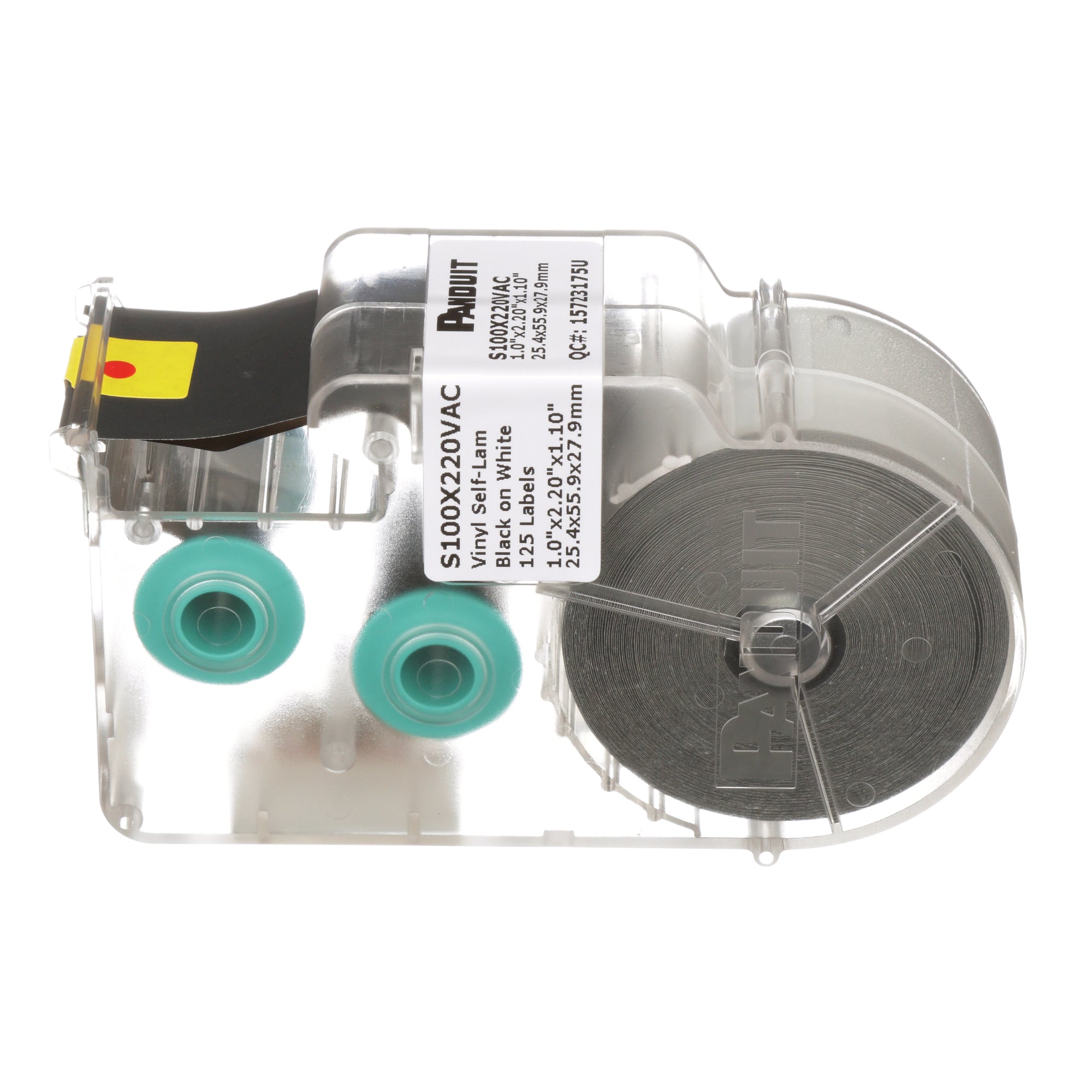P1 S100X220VAC Self-Lam, Vinyl, White,