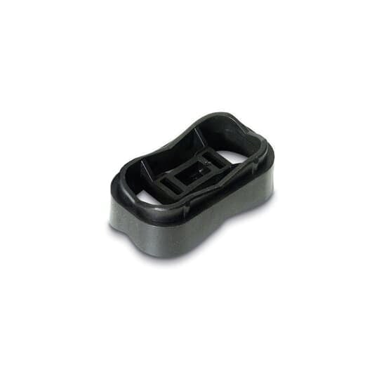 Deltec Modular Stackable Cable Spacer, Black Polypropylene for Temperatures up to 85 Degrees Celsius (185 F), Weather and Ultraviolet Resistant, Height of 12.7mm (0.50 Inch)