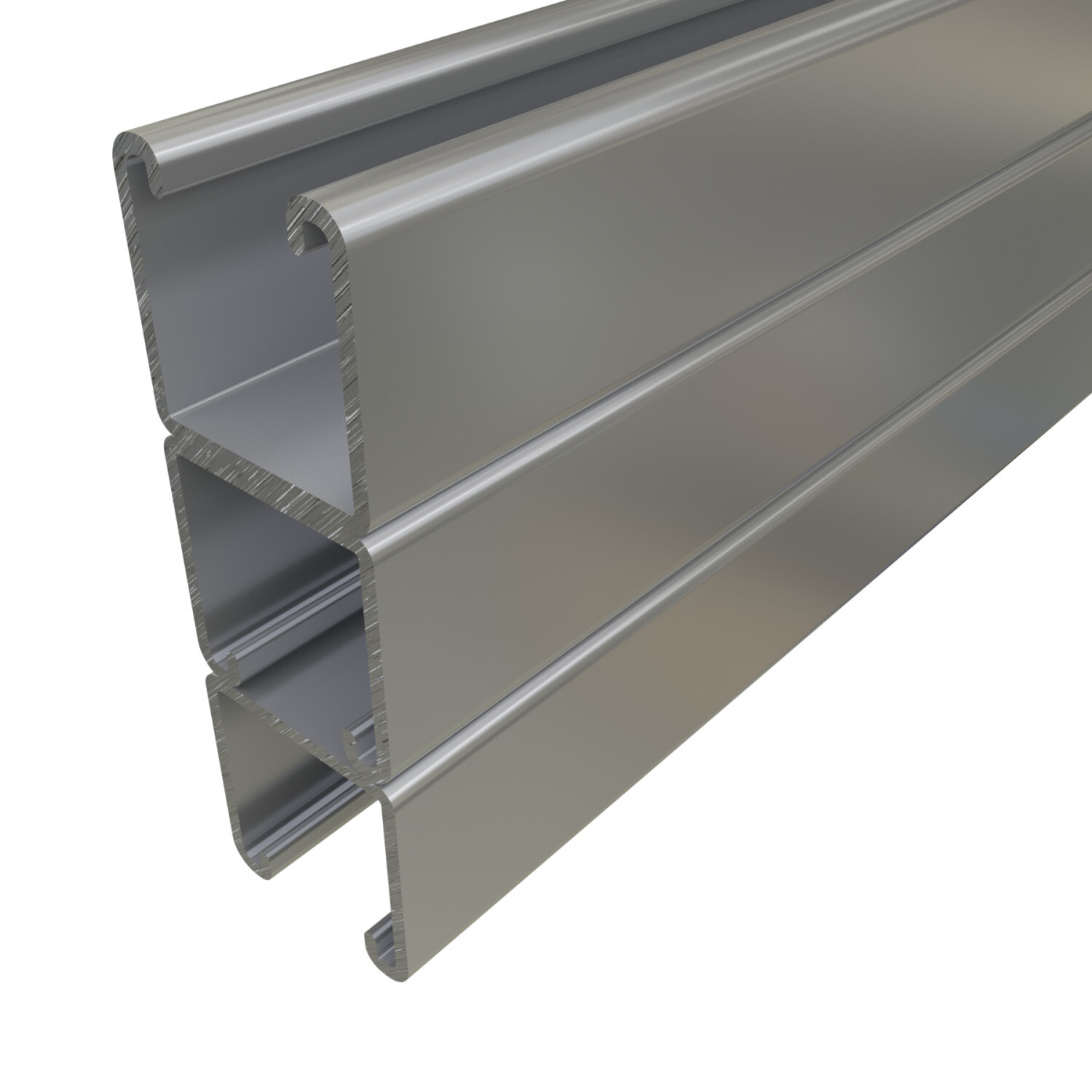 P1001-3-10PG P1000 Triple Combination Channel, 10 ft L 1-5/8 in W 4-7/8 in D 12 ga THK, Low Carbon Steel, Pre-Galvanized Zinc, Domestic