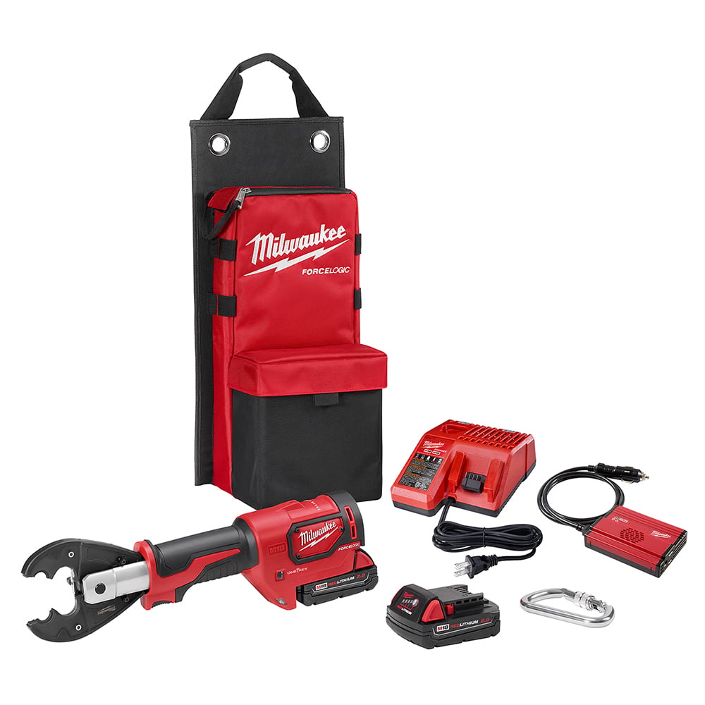 M18FORCE LOGIC 6T Utility Crimping Kit with D3 Grooves and Fixed BG Die