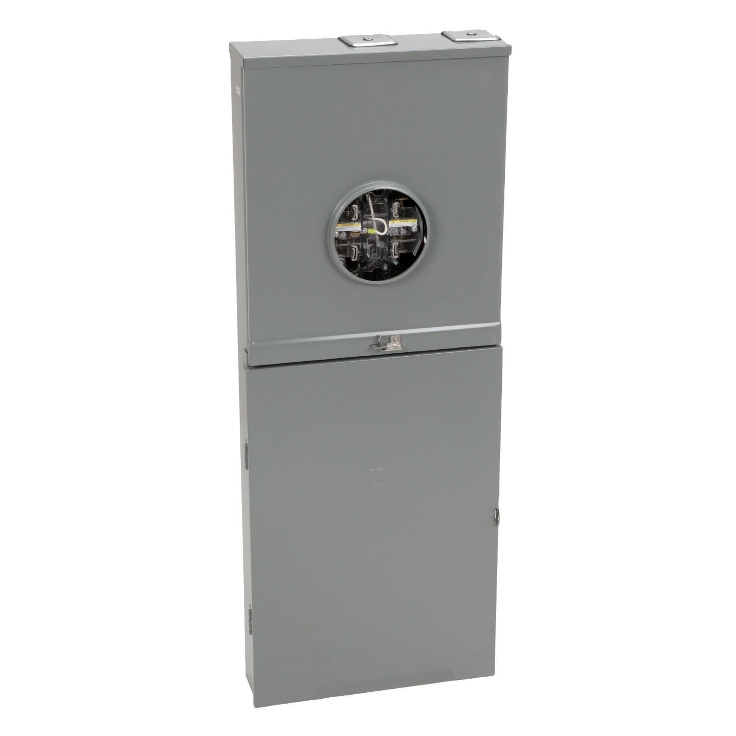 QC816F200SL QO Meter Main, CSED, 200 Amp, 1 Phase, Ringless, Lever, OH, UG, 120/240V, Surface, max 8 Spaces, 16 Circuits