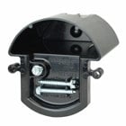 Speed Klamps; Round Fan Box; 3-13/16 Inch Depth, Polycarbonate, 14 Cubic-Inch, Black