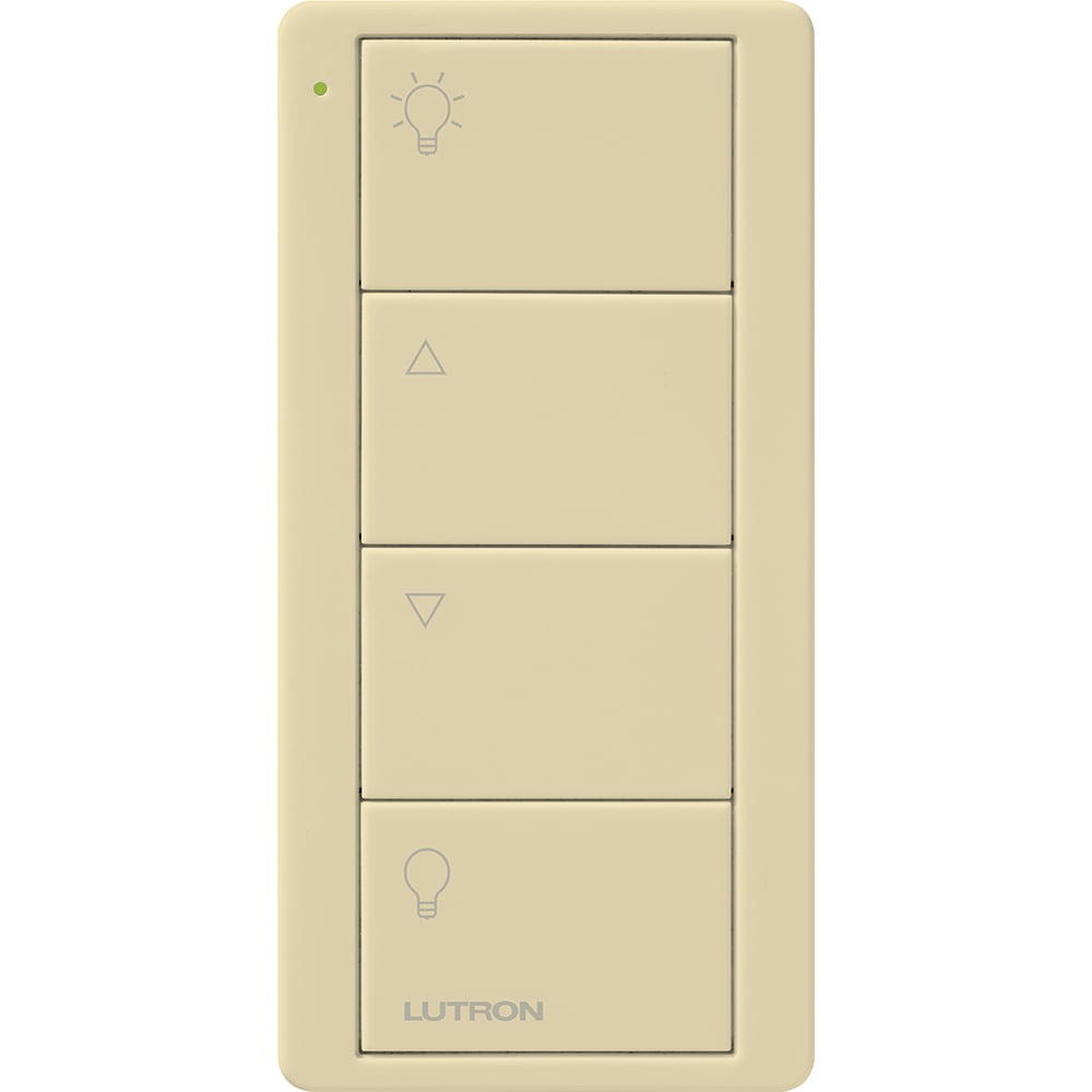 Pico Wireless Control PRO, 4-button, 434 MHz, zone control of lights, in ivory