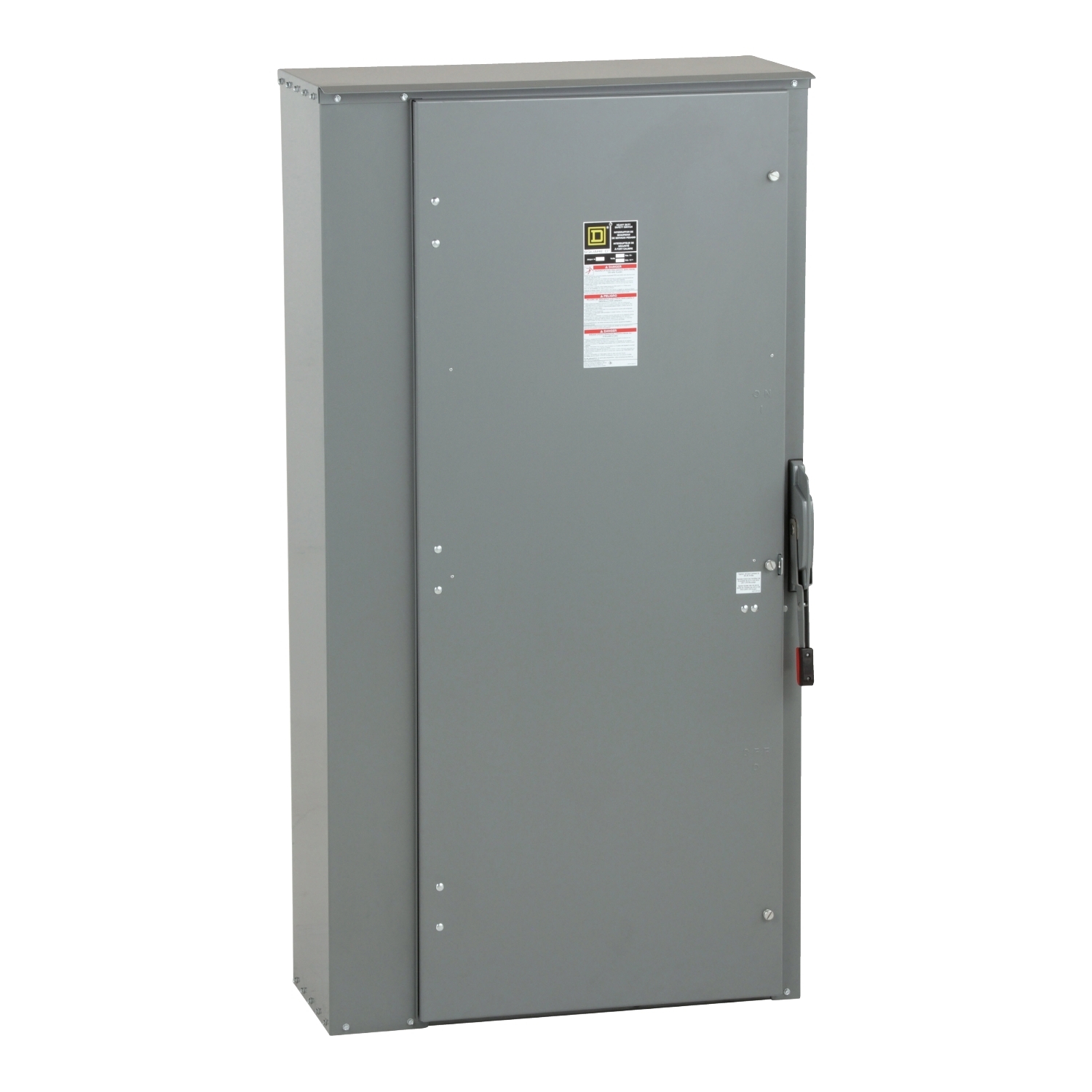 Safety switch, heavy duty, fusible, 800A, 3 wire, 2 pole, 1 neutral, 50hp, 240VAC/250VDC, NEMA 3R