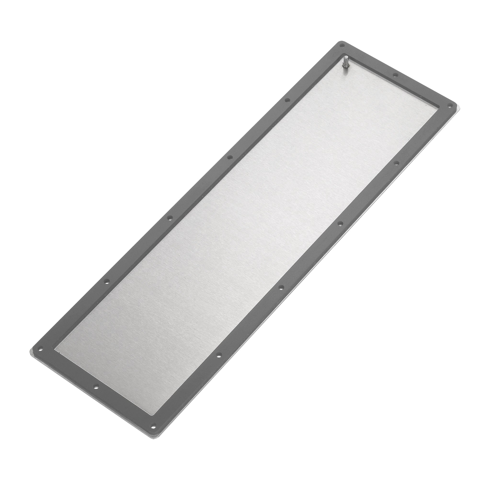 Gland Plate, Type 4 and 12, 12 Gauge, 10.98x5.23, Gray, Steel
