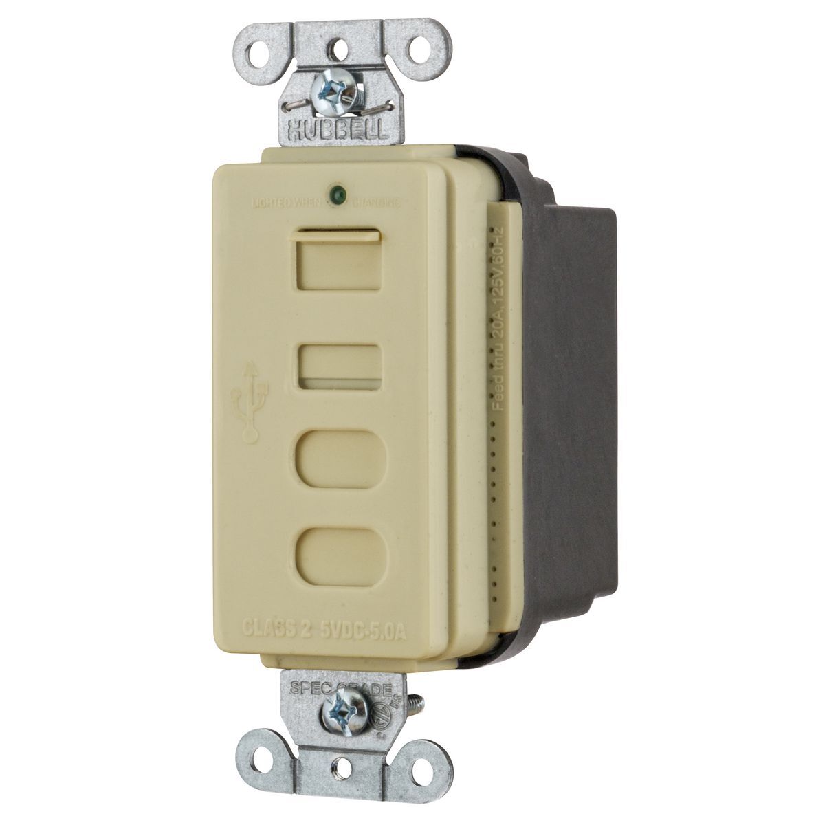 This device will communicate with mobile devices to determine what voltage is required and provide 5V or 9V, based on the make and model. The two USB Type A ports offer high power at 5 volts.