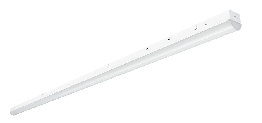 LED STRIP 8FT 60/50/40W 5000/4000/3500K BATT B/U JBOX ADAPTOR WHITE