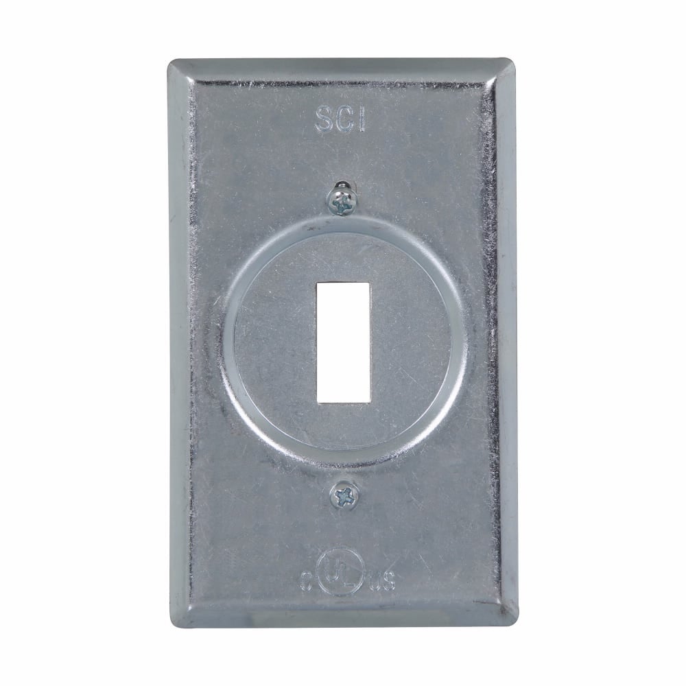 Eaton Crouse-Hinds series Condulet FS/FD switch cover, Steel