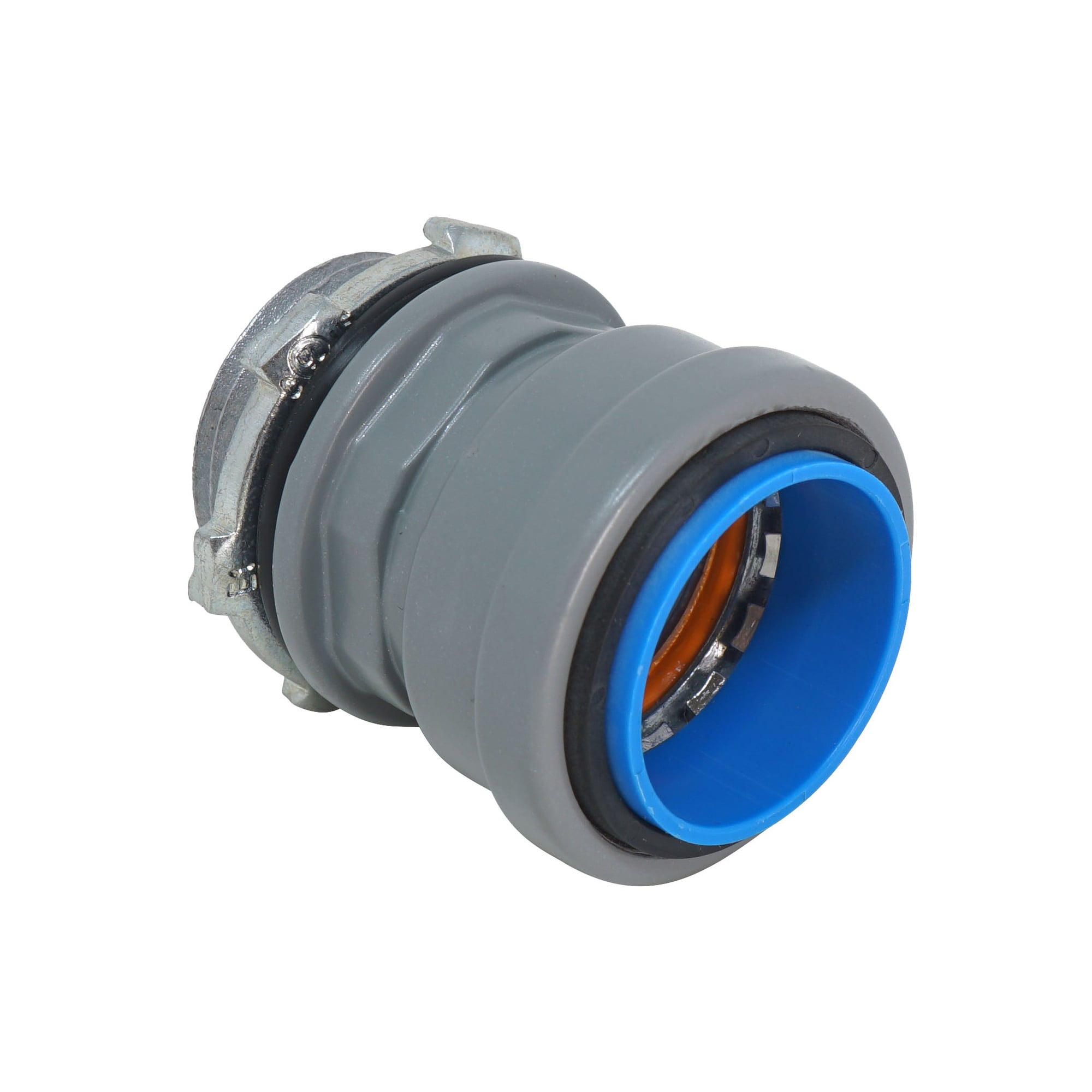 3/4" EMT Push Install Watertight Box Connector Bulk Pack Qty 2 with Removal Tool