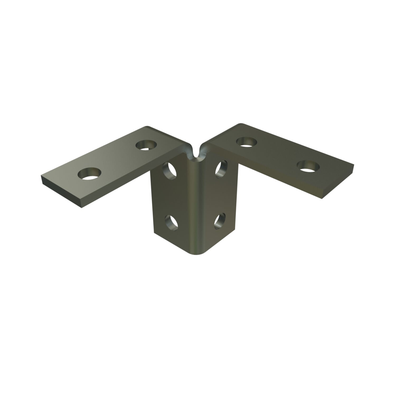 UNISTRUT FITTING, 5-3/8"x 3-7/8"x 5-3/8", EG