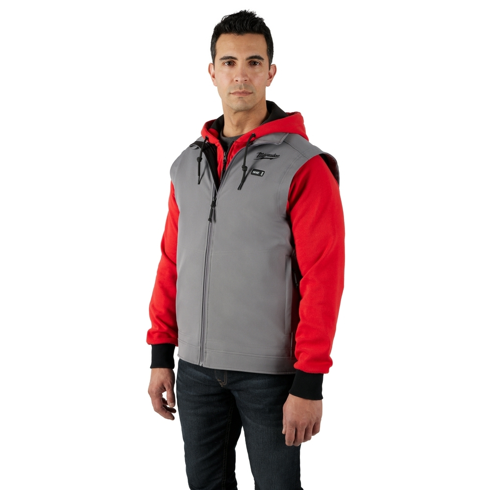 M12 Heated TOUGHSHELL Vest Gray Medium