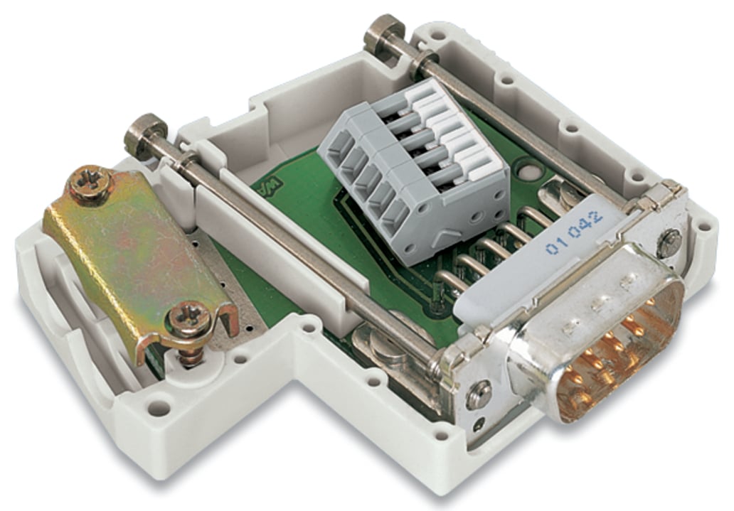 INTERBUS fieldbus connector (OUT); with D-sub male connector; 9-pole