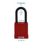 Eaton Bussmann series Lockout tagout, PPE Lock Alum-Plas 1in BL