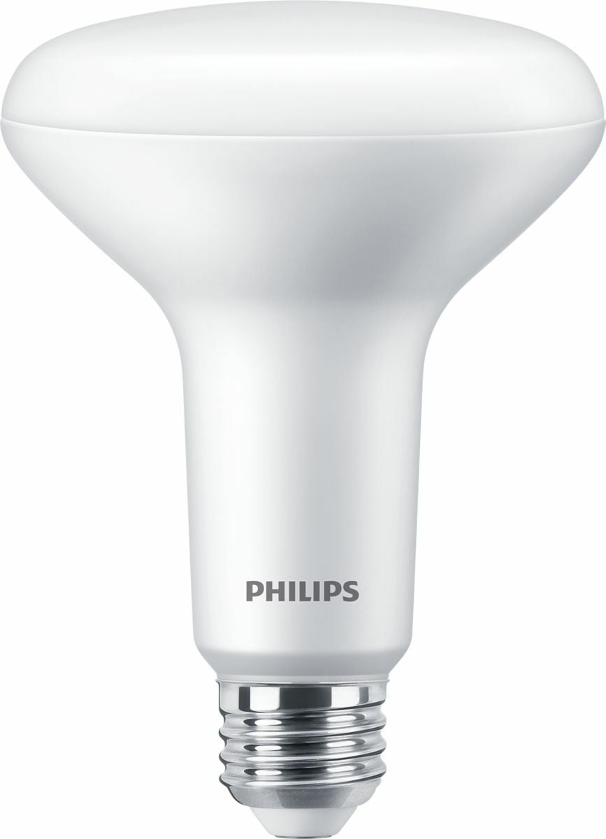 Attractive, dimmable, and afforadlble LED BR30 lamp solution Philips BR30 LED lamps are the smart alternative to standard incandescent. The traditonal lamp design can provide excellent dimming performance with spectular energy savings.They provide the beautiful light and dependable performance you expect from LED at an economical price. Long life -- lowers maintenance costs by reducing re-lamp frequency;Excellent color consistancy with available high 90+ color rendering (CRI);Certain offerings feature a warm glow effect that provides an incandescent-like glow, while maintaining CRI throughout dimming range