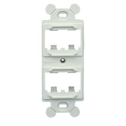 Frame, Type 106, 4 Port, Electric Ivory 