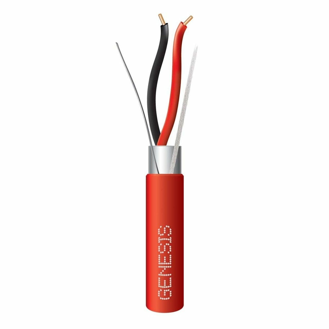 14/2 SOLID SHIELDED CABLE - 1000 FT REEL - RED