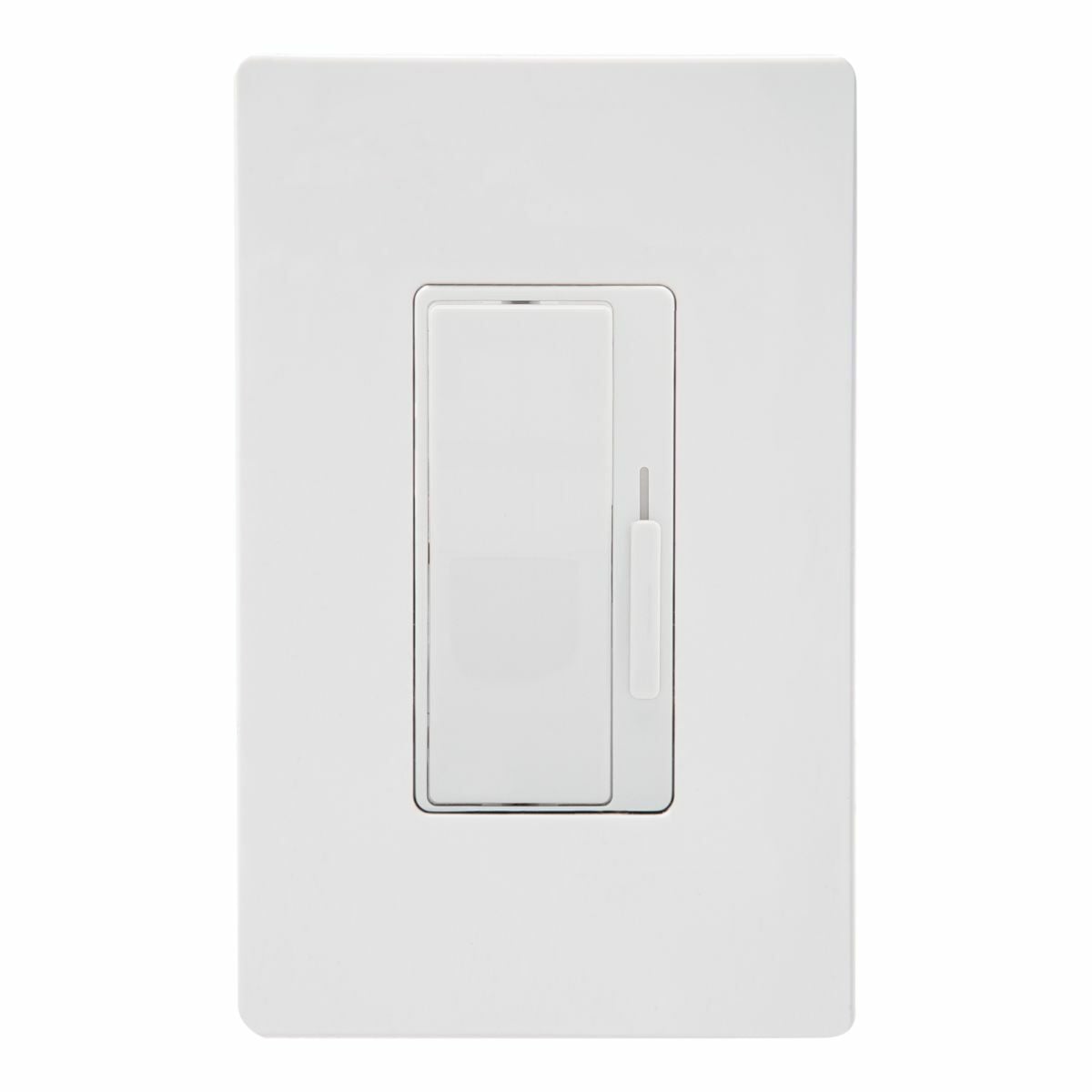 Decorator Wallswitch Slide Dimmer, 120V, Multiload, White/Ivory/Almond